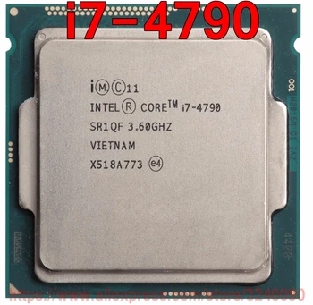 Orijinal Intel CPU ÇEKİRDEK i7-4790 İşlemci 3.60 GHz 8 M Dört Çekirdekli i7 4790 Soket 1150 ücretsiz kargo hızlı gemi