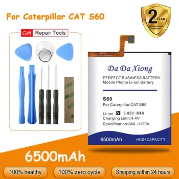 Yüksek Kapasiteli 6500mAh Caterpillar CAT S60 APP-12F-F57571-CGX-111 Yedek Batteria + Ücretsiz Araçlar