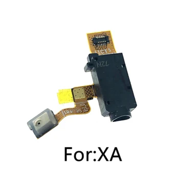 Sony Xperia XA için Çift F3112 Çift F3116 F3111 F3113 F3115 Ses Kulaklık Kulaklık Jakı Flex Kablo