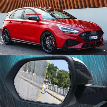 Hyundai için I30 ı30N 2018-2021 Yan Ayna Su Geçirmez Film dikiz aynası Filmi Araba dış dekorasyonu Araba Malzemeleri
