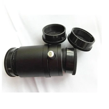 Yeni C Mikroskop için Kadın iplik ile lens toz Plastik Caps kapak mount 
