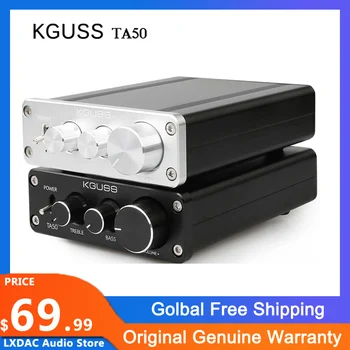 KGUSS TA50 TDA7492 Hıfı Masaüstü Yüksek Güç Saf Dijital Ses ev sineması amplifikatör NE5532P Güç Çıkışı 50 W * 2