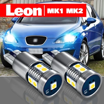 Koltuk Leon için MK1 1M MK2 1P 1999-2012 Aksesuarları 2 adet LED park lambası Gümrükleme Lambası 2004 2005 2006 2007 2008 2009 2010 2011