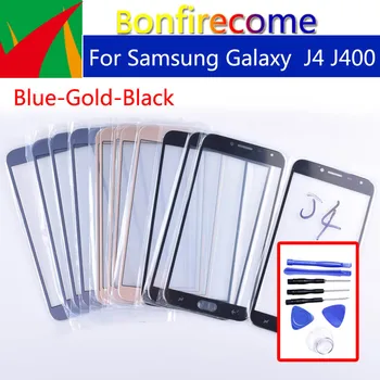J4 Samsung Galaxy J4 J400 J400F J400F / DS J400G / DS J400G SM-J400F Ön Dış Cam dokunmatik ekran lensi Değiştirme 5.5