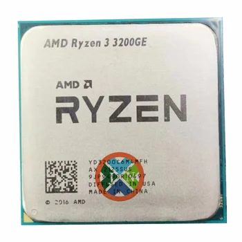 AMD Ryzen 3 3200G R3 3200G 3.6 GHz Dört Çekirdekli Dört İplik 65W CPU İşlemci L3 = 4M YD3200C5M4MFH Soket AM4
