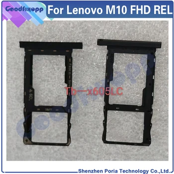 Lenovo M10 FHD REL TB-X605LC X605 ZA4Y0079IN SİM Kart Tepsi Yuvası Tutucu adaptör soketi Onarım Parçaları Not Sim Tepsi Tutucu