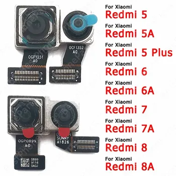 Arka Kamera Xiaomi Redmi İçin 7 7A 8 8A 5 Artı 5A 6 6A Arka Kamera Modülü orijinal yedek parçalar Flex Arka Görünüm Değiştirme